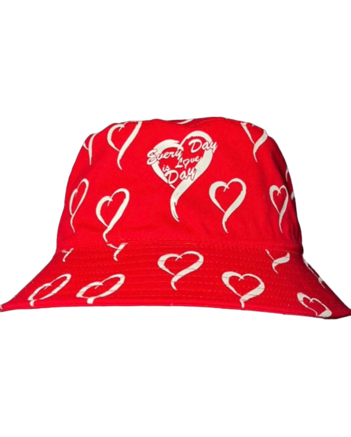 Bucket - Red with White Logo