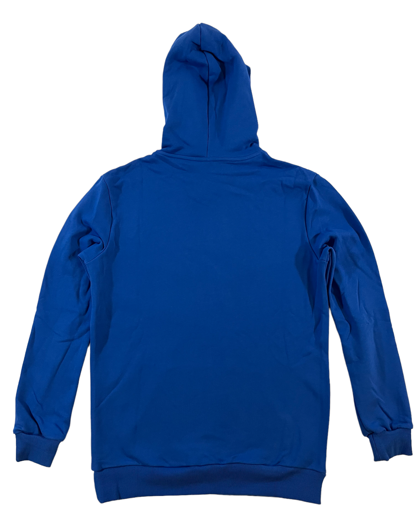 Hoodie - Royal Blue with White Embroidery