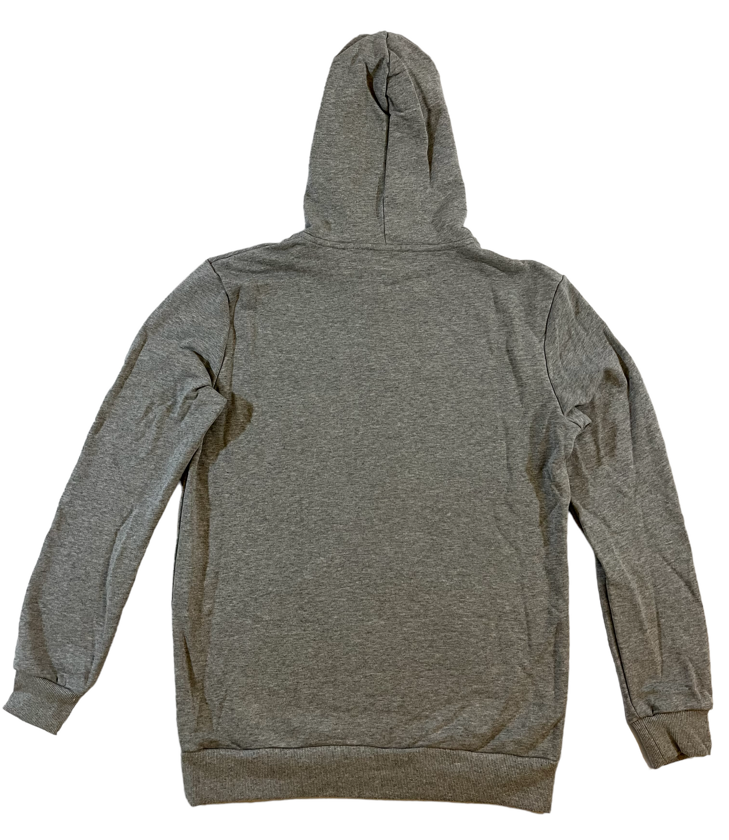 Hoodie - Light Gray with Red Embroidery