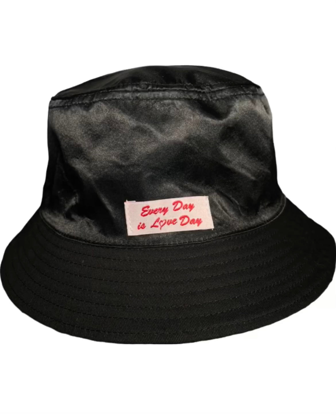 Bucket - Black with Red Logo