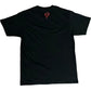 T-Shirt - Black with Red Logo