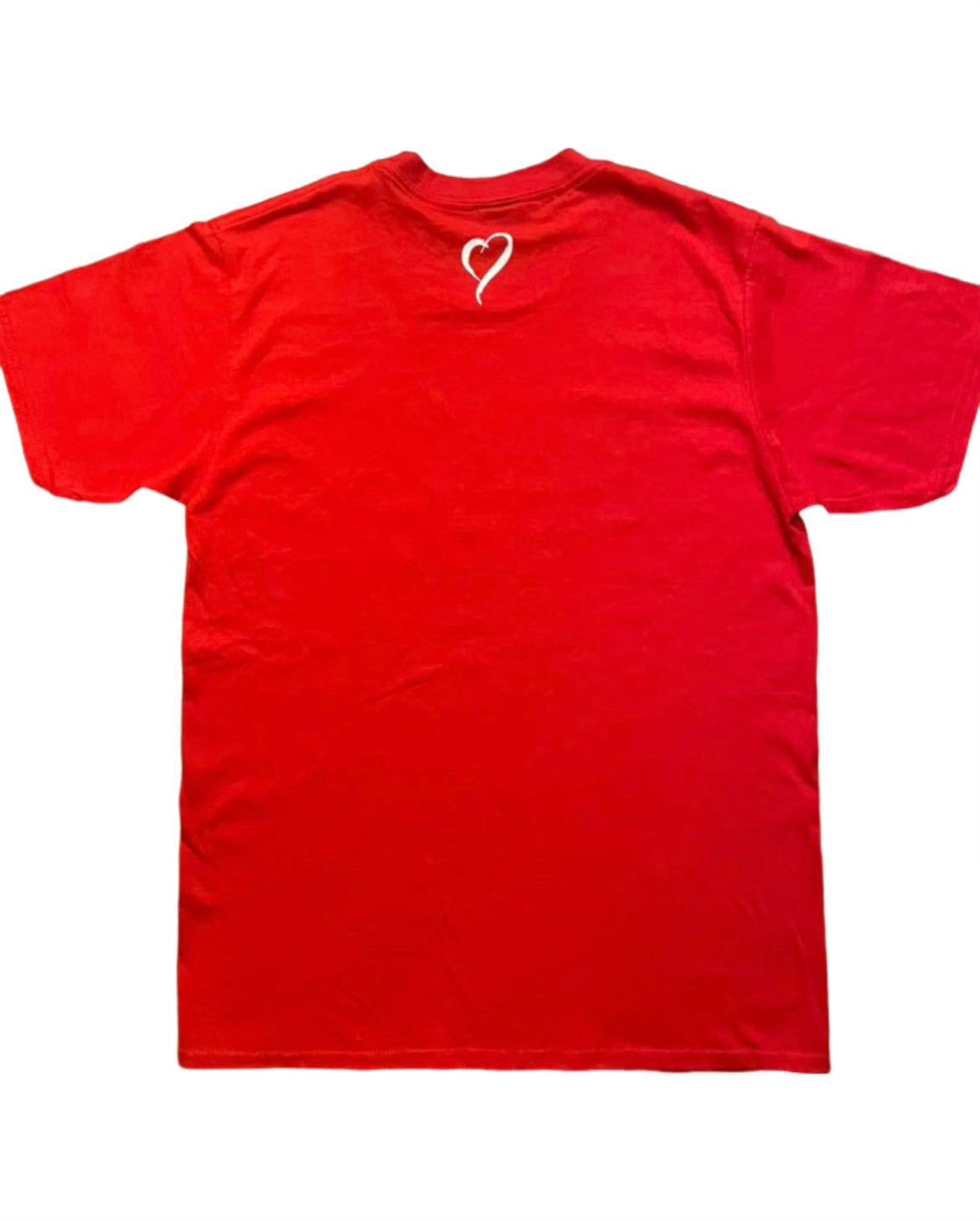 T-Shirt - Red with White Logo