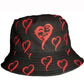 Bucket - Black with Red Logo